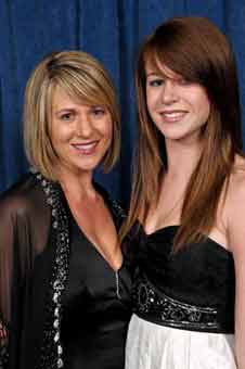 Mother and Daughter at Kristin Leavers Dinner 2010