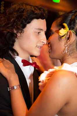Couple Dancing at ACG Parnell College School Ball photographed by Michael Smith Photography